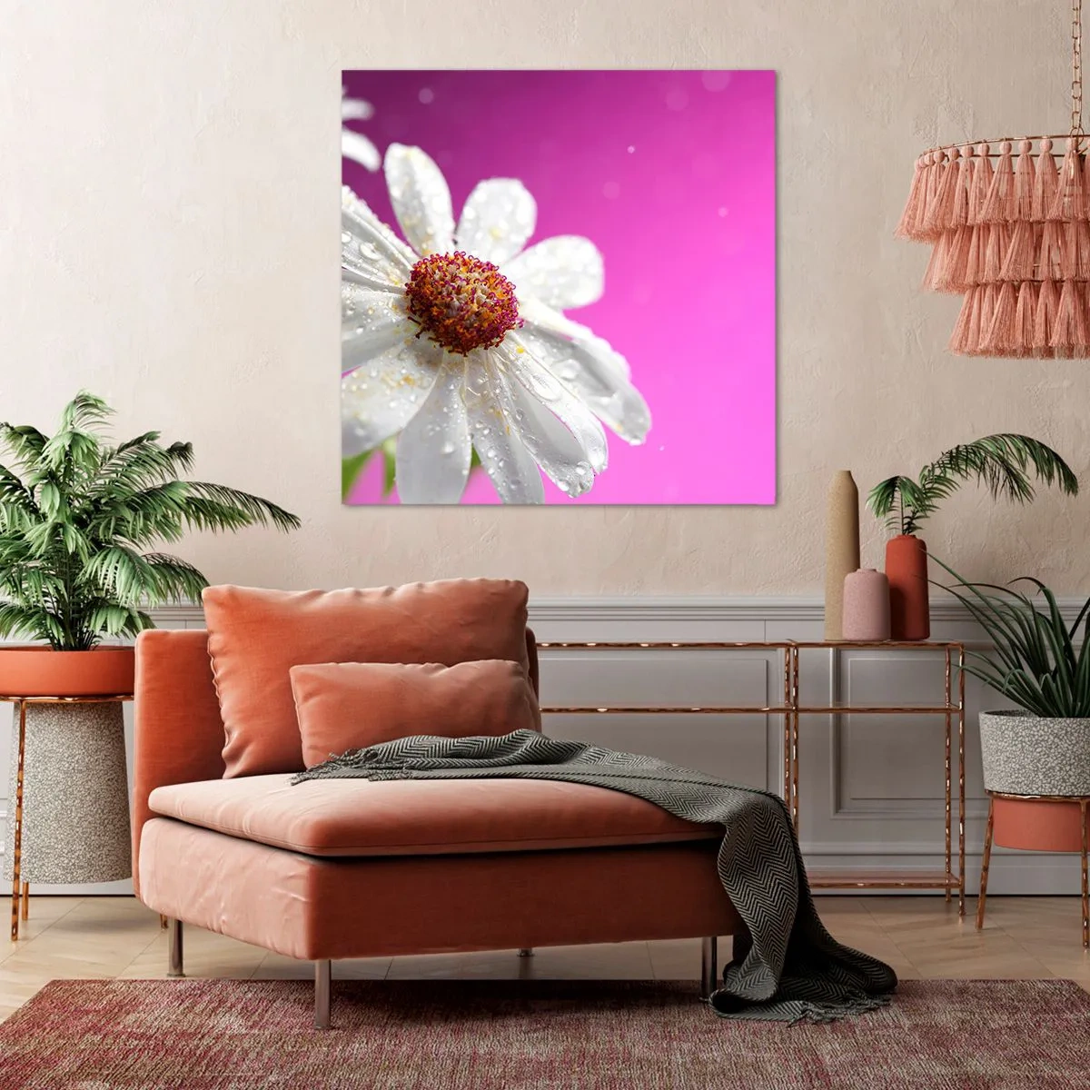 Lærredstryk - Billede på lærred - Beskedent i sin skønhed - 60x60 cm