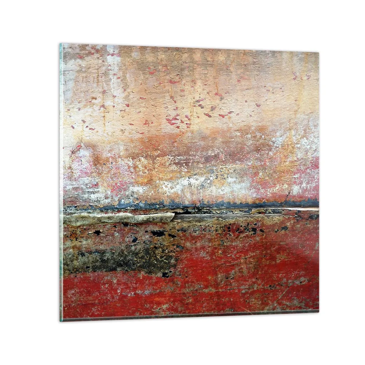 Billede på glas - Måske er det havet - 30x30 cm
