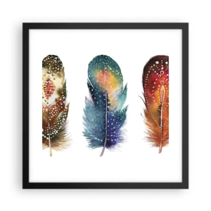 Plakat i sort ramme - Ritualer, ordinancer, mysterier - 40x40 cm