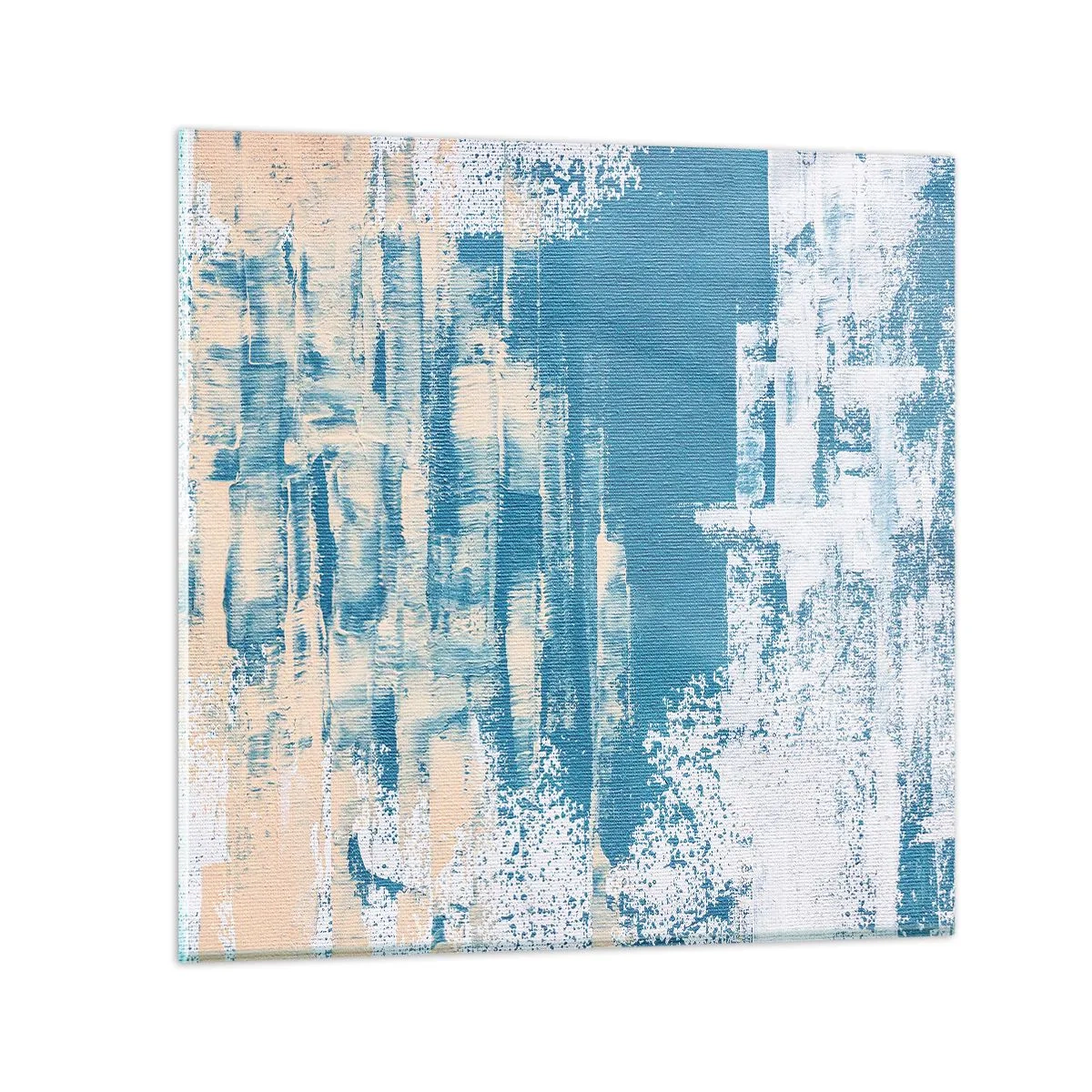 Billede på glas - Gennem istappen - 40x40 cm