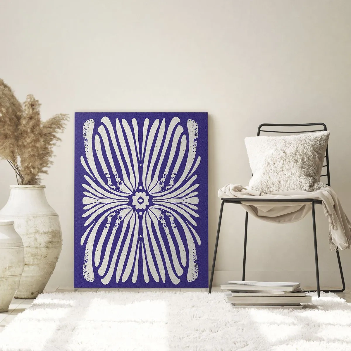 Billede på glas - Etniske inspirationer - 50x70 cm