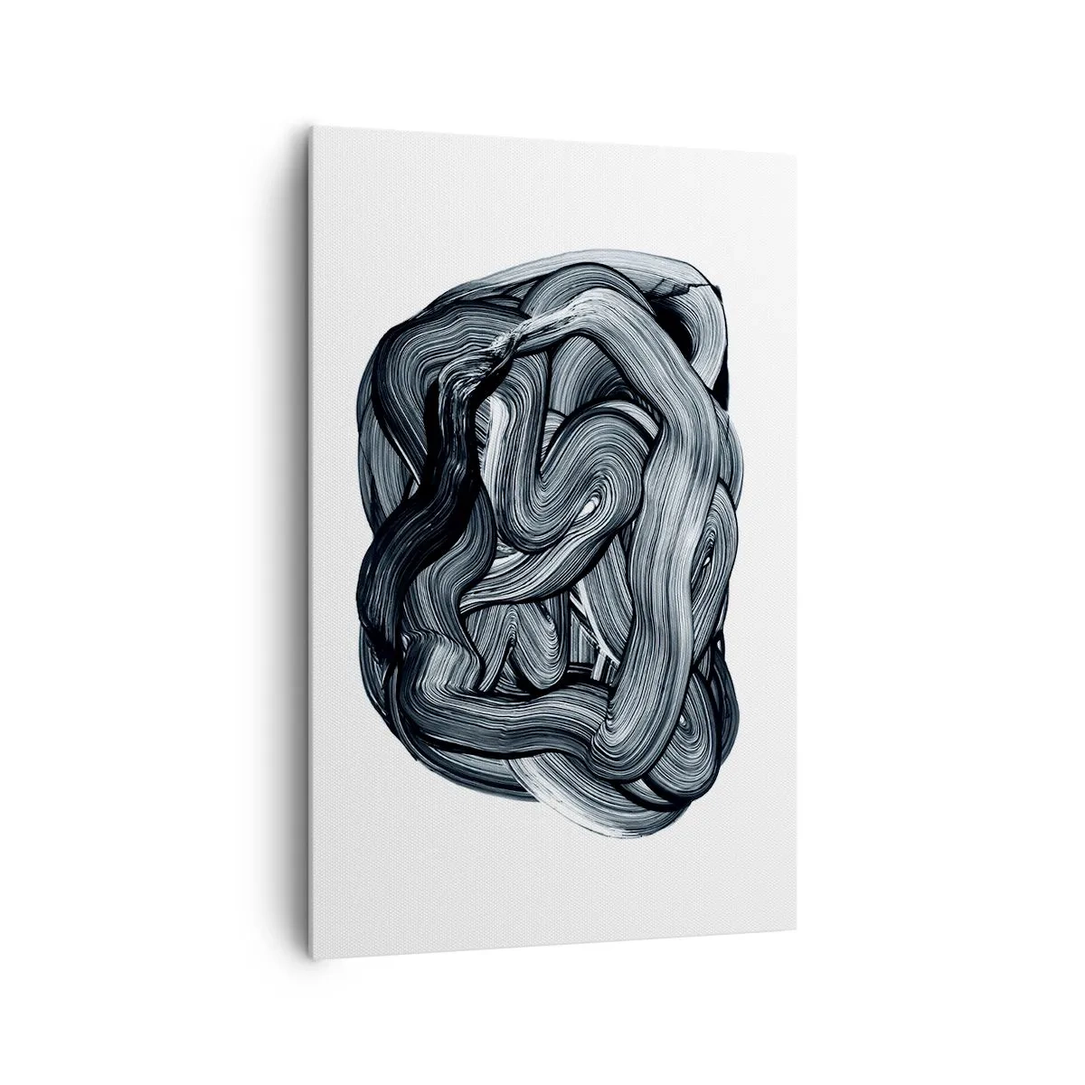 Lærredstryk - Billede på lærred - Så enkelt er det ikke - 80x120 cm