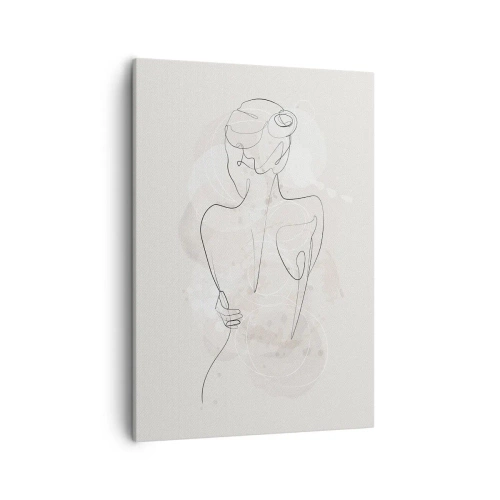 Lærredstryk - Billede på lærred - Som et følsomt instrument - 50x70 cm