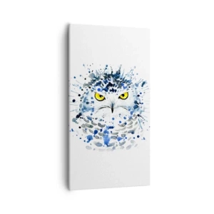 Lærredstryk - Billede på lærred - Lige i øjnene - 55x100 cm