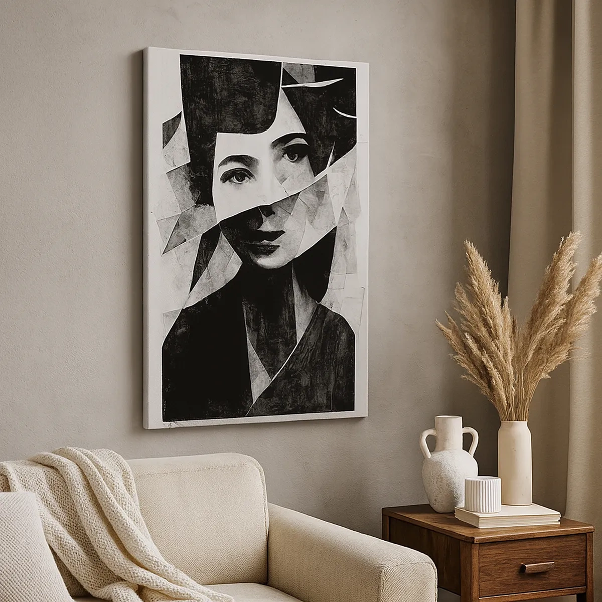 Lærredstryk - Billede på lærred - I sandhed hvad du er... - 50x70 cm