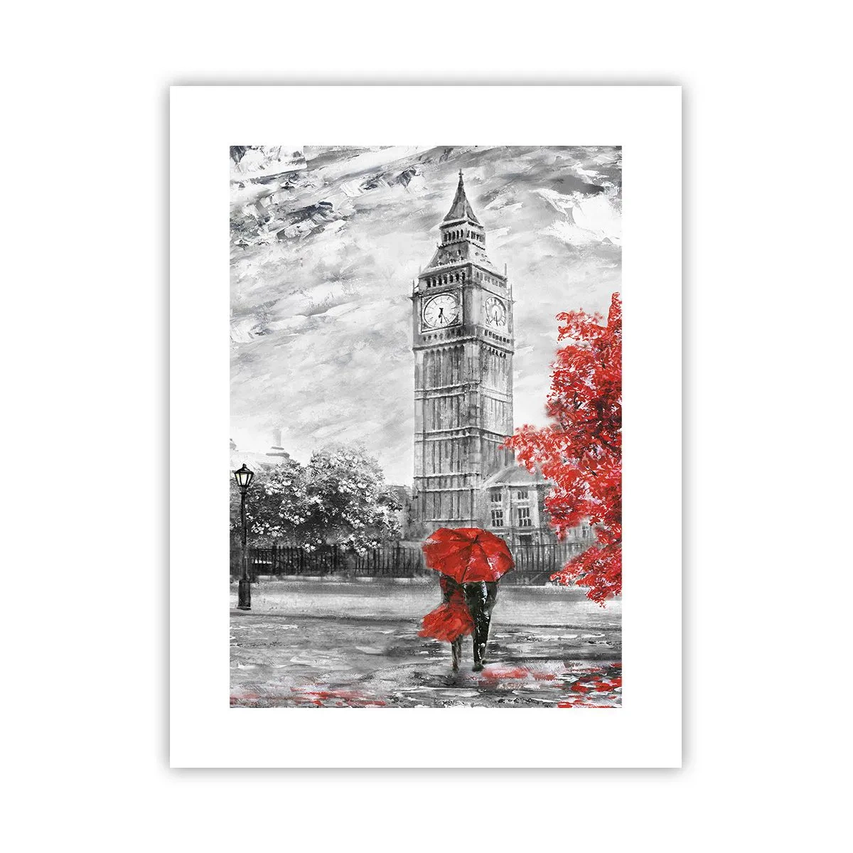 Plakat - En spændende dag - 30x40 cm