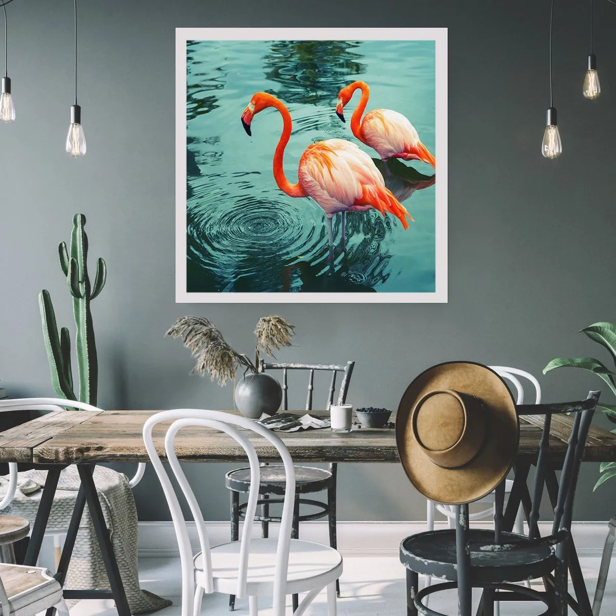 Plakat - Vi er nu på mode - 30x30 cm