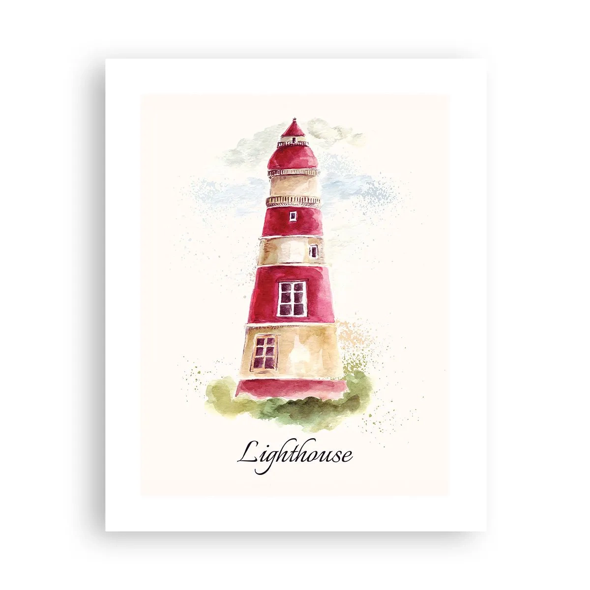 Plakat - Altid vejret omkring - 40x50 cm