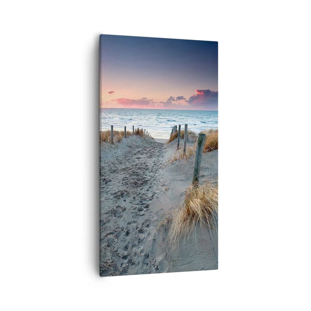 Lærredstryk - Billede på lærred - Du har udgydt en regnbue af strålende pragt.... - 55x100 cm