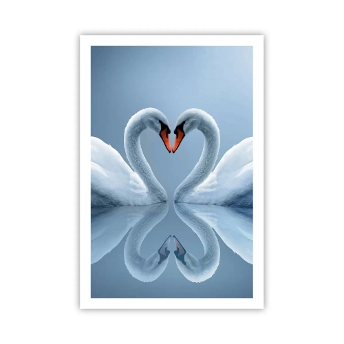 Plakat - Tid til kærlighed - 61x91 cm