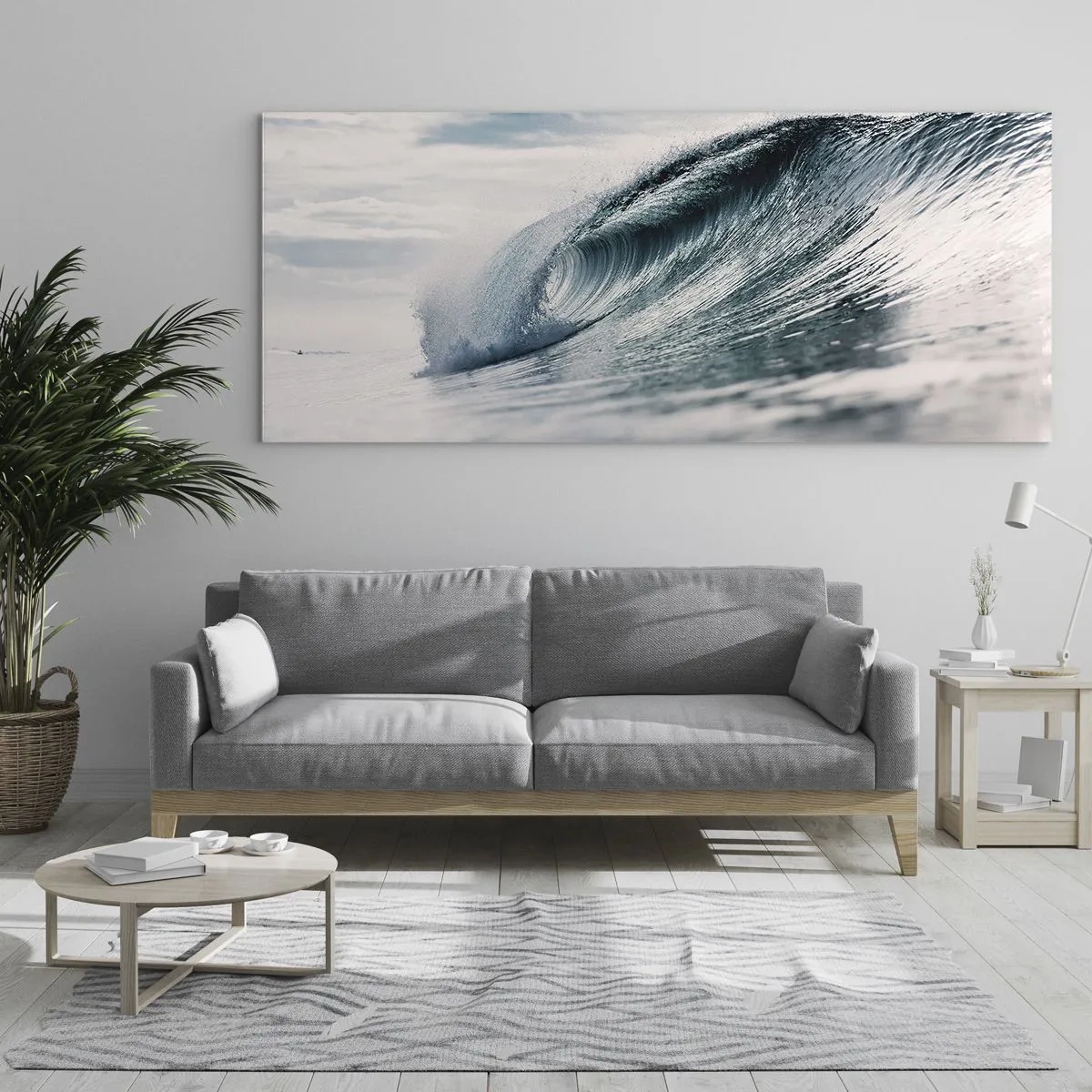 Billede på glas - Topmøde om vand - 120x50 cm