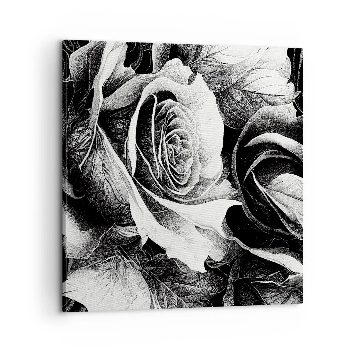 Lærredstryk - Billede på lærred - Altid dronning - 60x60 cm