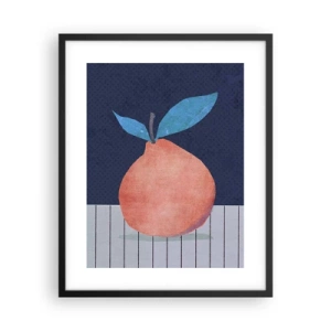 Plakat i sort ramme - Konveksitet og plan - 40x50 cm