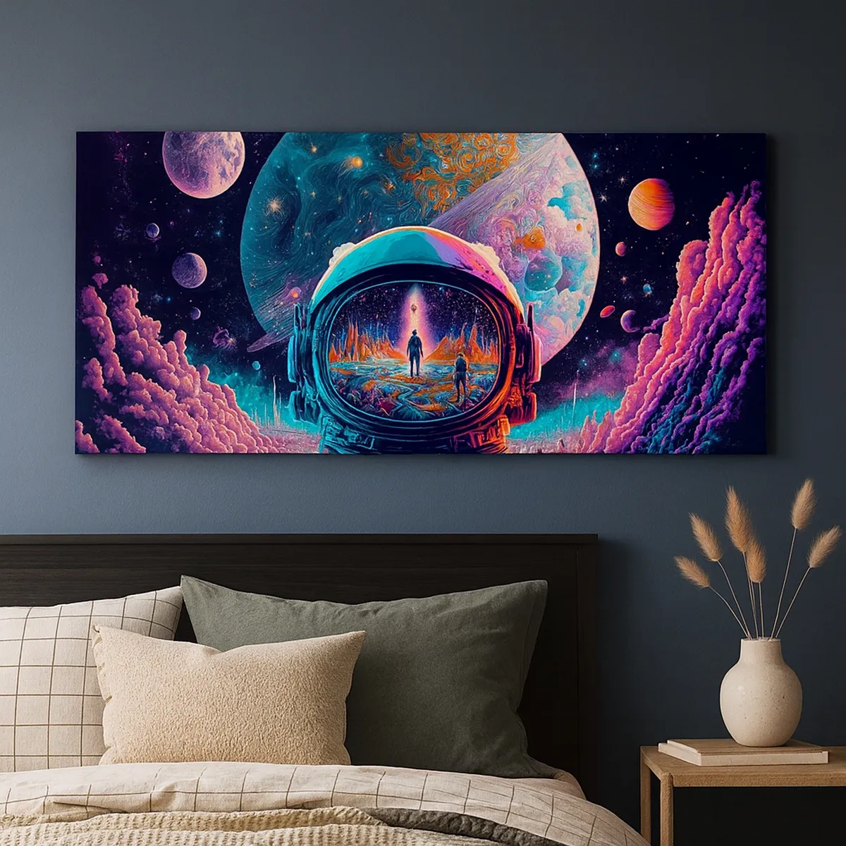 Lærredstryk - Billede på lærred - Filosoffer har aldrig drømt - 30x30 cm