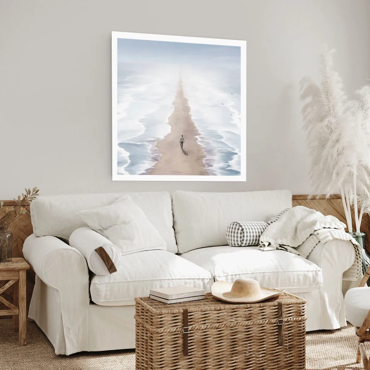 Plakat - Lys fremtid - 40x40 cm