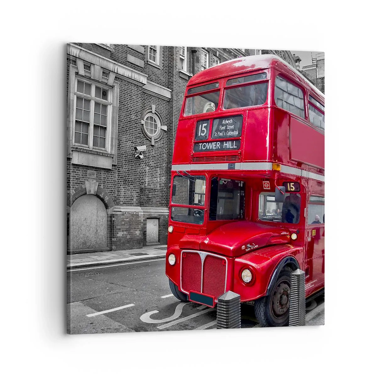 Lærredstryk - Billede på lærred - Altid det samme - 60x60 cm