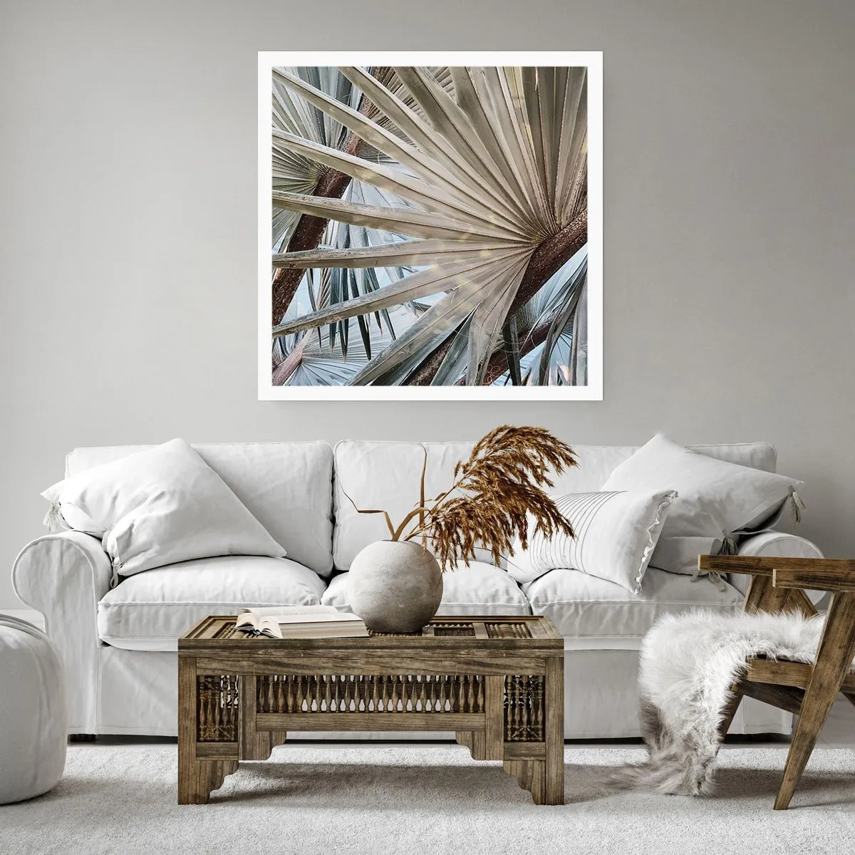 Plakat - Ventilatorer i troperne - 30x30 cm