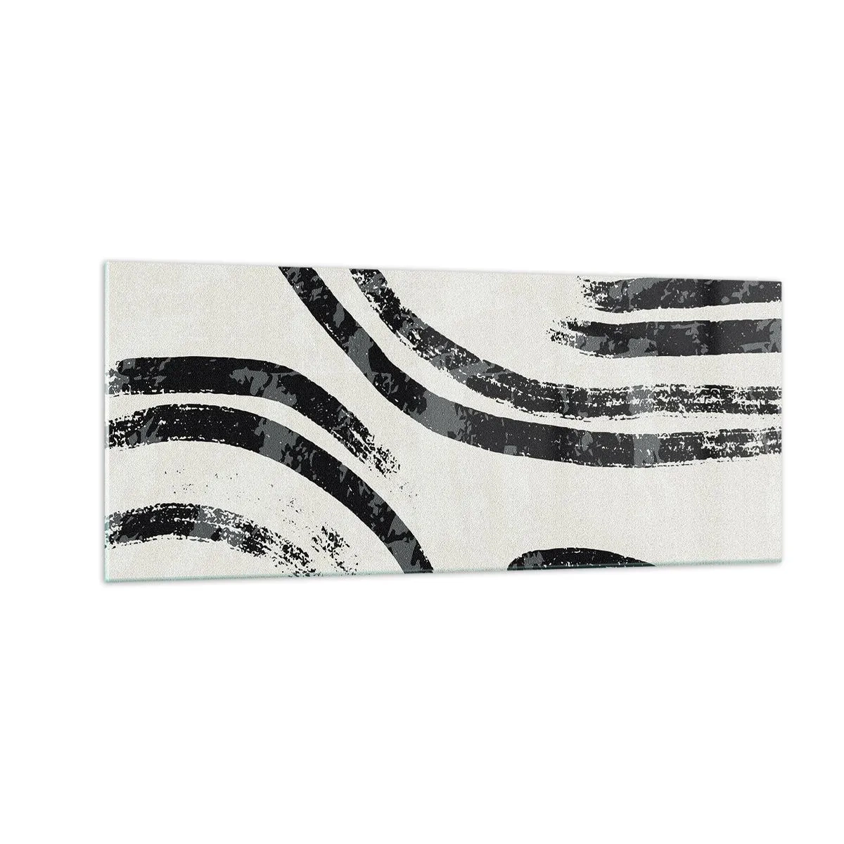 Billede på glas - Halvt stoppet - 100x40 cm