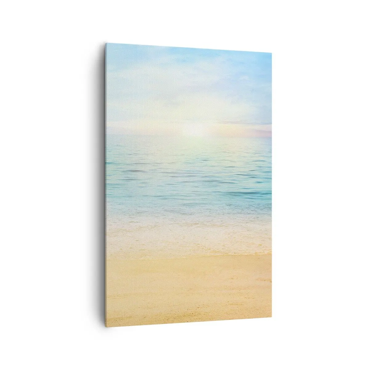 Lærredstryk - Billede på lærred - Det store blå - 80x120 cm