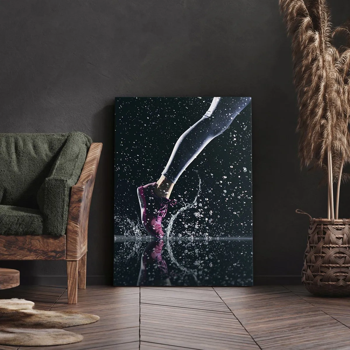 Lærredstryk - Billede på lærred - Så meget som du kan - 50x70 cm