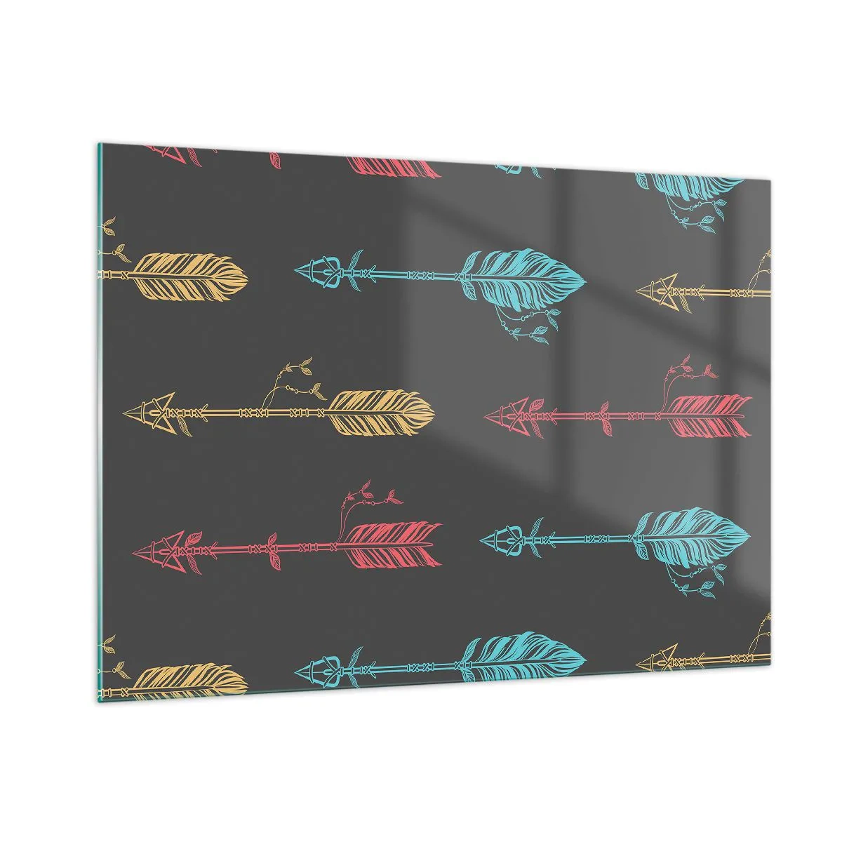 Billede på glas - For at - 100x70 cm