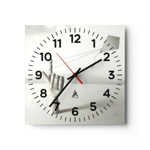 Vægur, Uret - Styrkeprøve - 30x30 cm