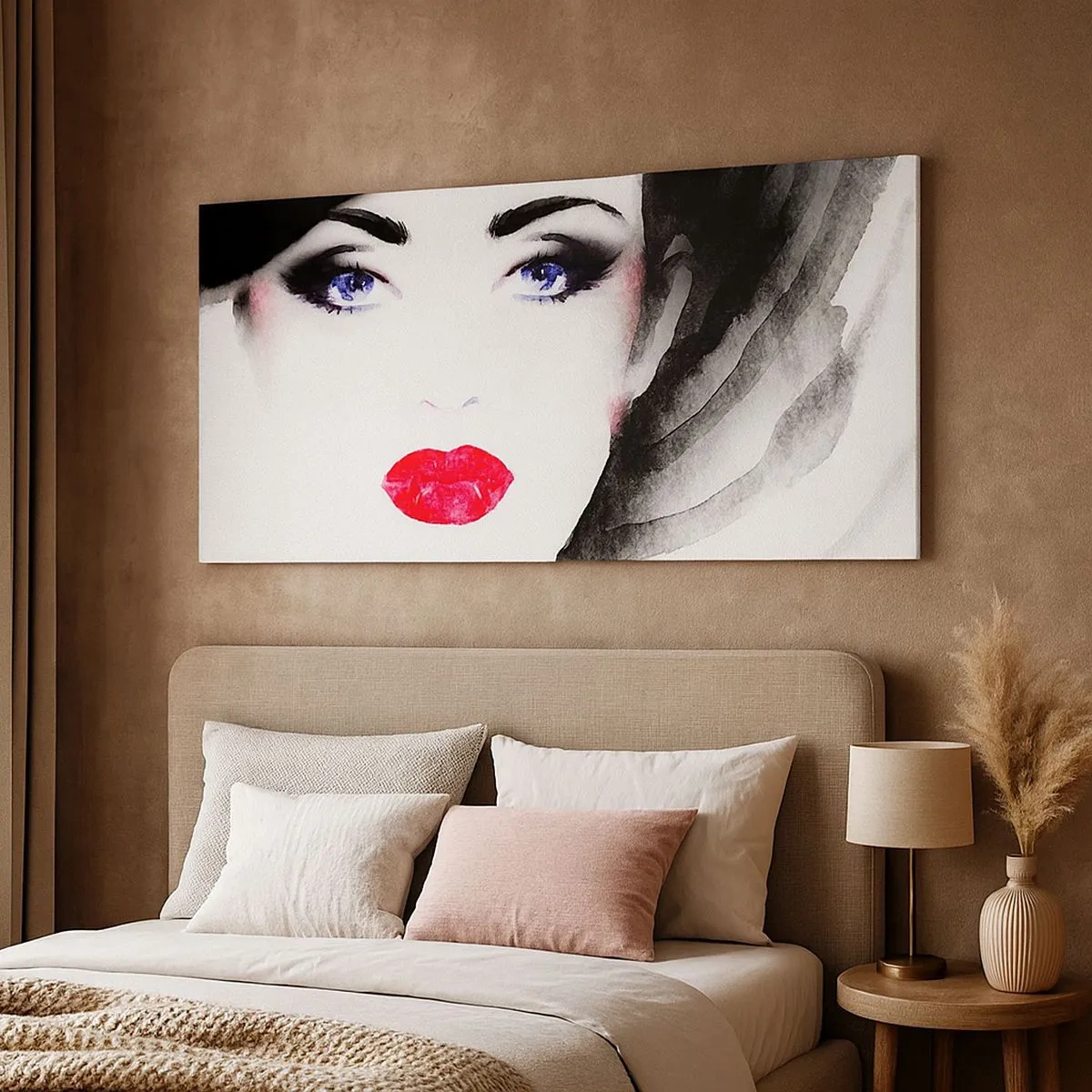 Lærredstryk - Billede på lærred - Afviser og tilkalder - 100x40 cm