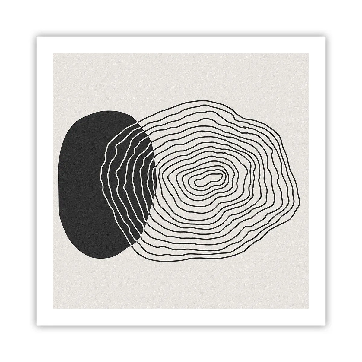 Plakat - Varighed og vibration - 60x60 cm