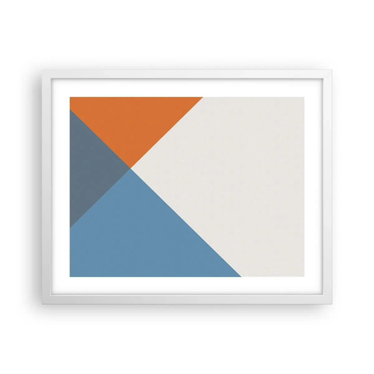 Plakat i hvid ramme - Med hensyn til ... - 50x40 cm