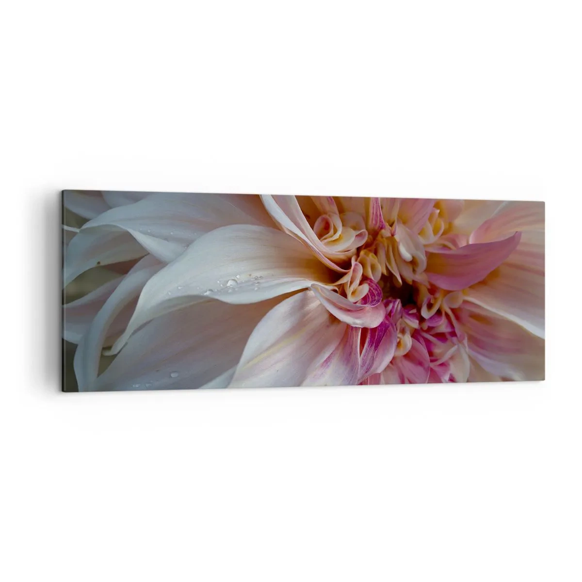 Lærredstryk - Billede på lærred - Blomstrende friskhed - 140x50 cm