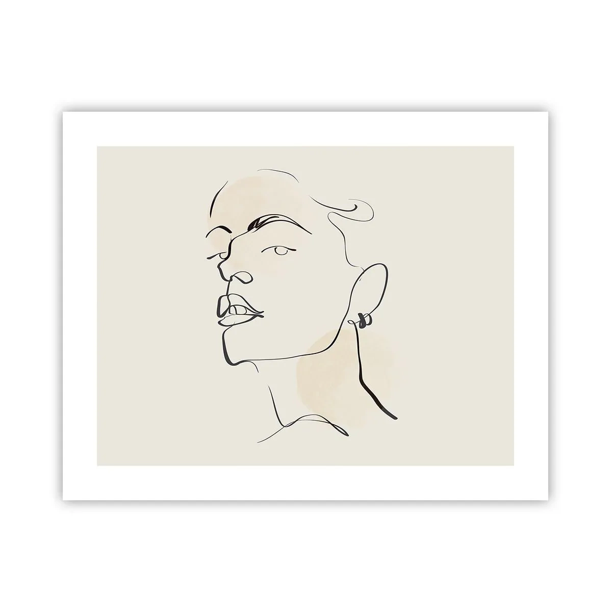 Plakat - Et stolt blik - 50x40 cm