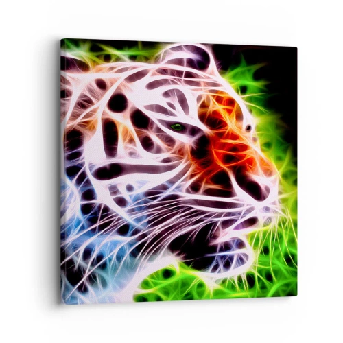 Lærredstryk - Billede på lærred - Farlig aura - 30x30 cm