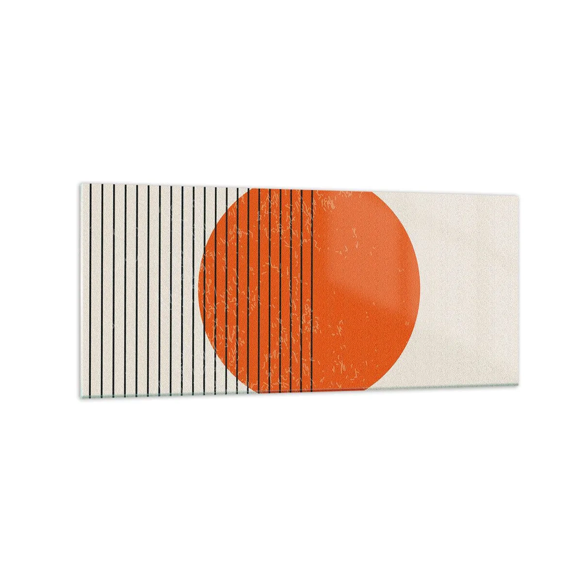 Billede på glas - Altid solen - 120x50 cm