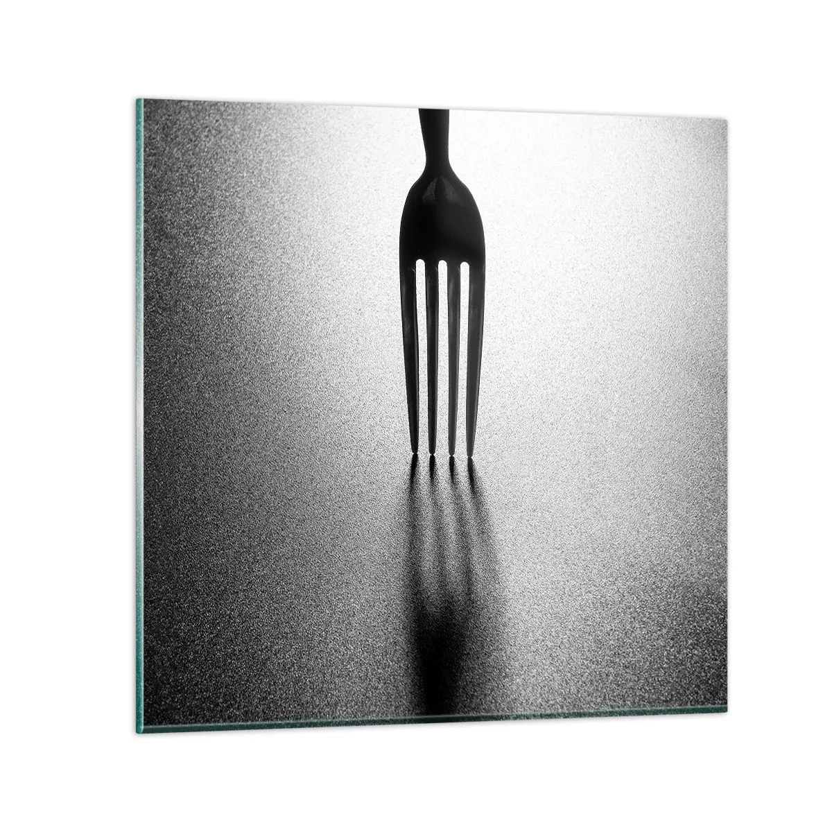 Billede på glas - Lys og skygge - 70x70 cm