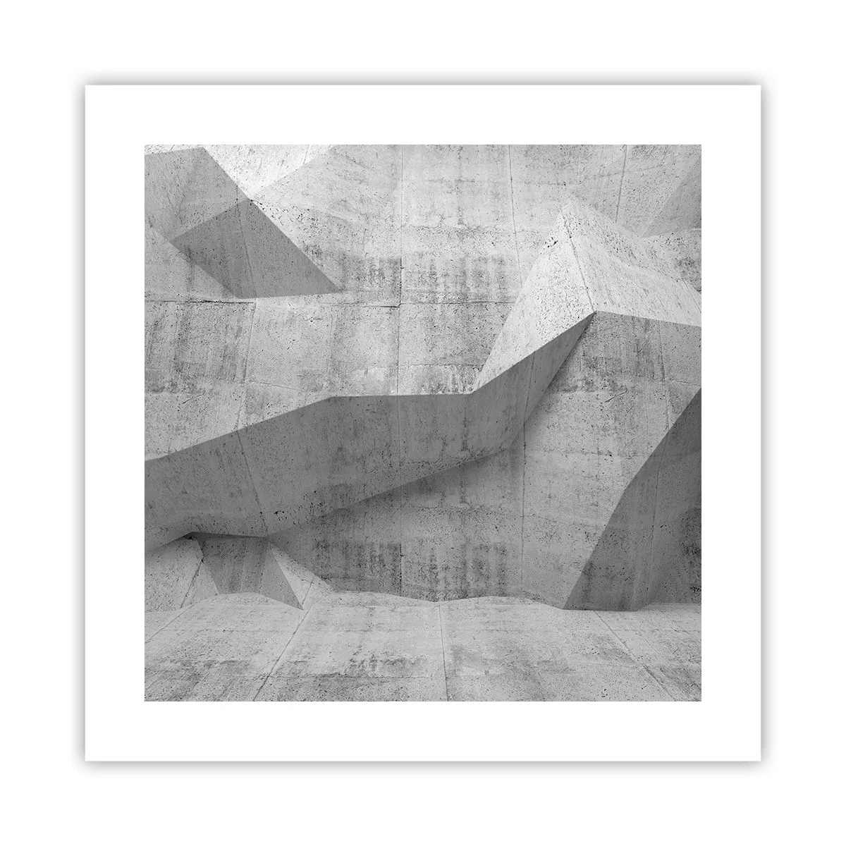 Plakat - En ægte udfordring - 40x40 cm