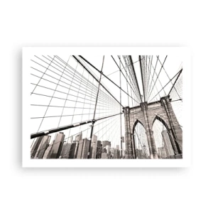 Plakat - Katedralen i New York - 70x50 cm