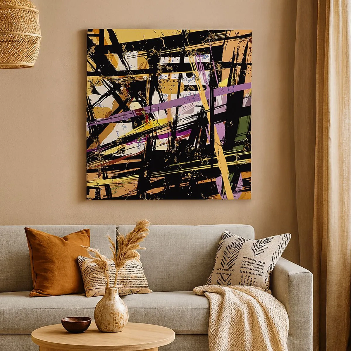 Lærredstryk - Billede på lærred - Skarpt snit - 30x30 cm