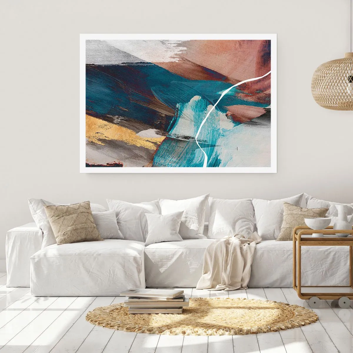 Plakat - Med flair og energi - 100x70 cm