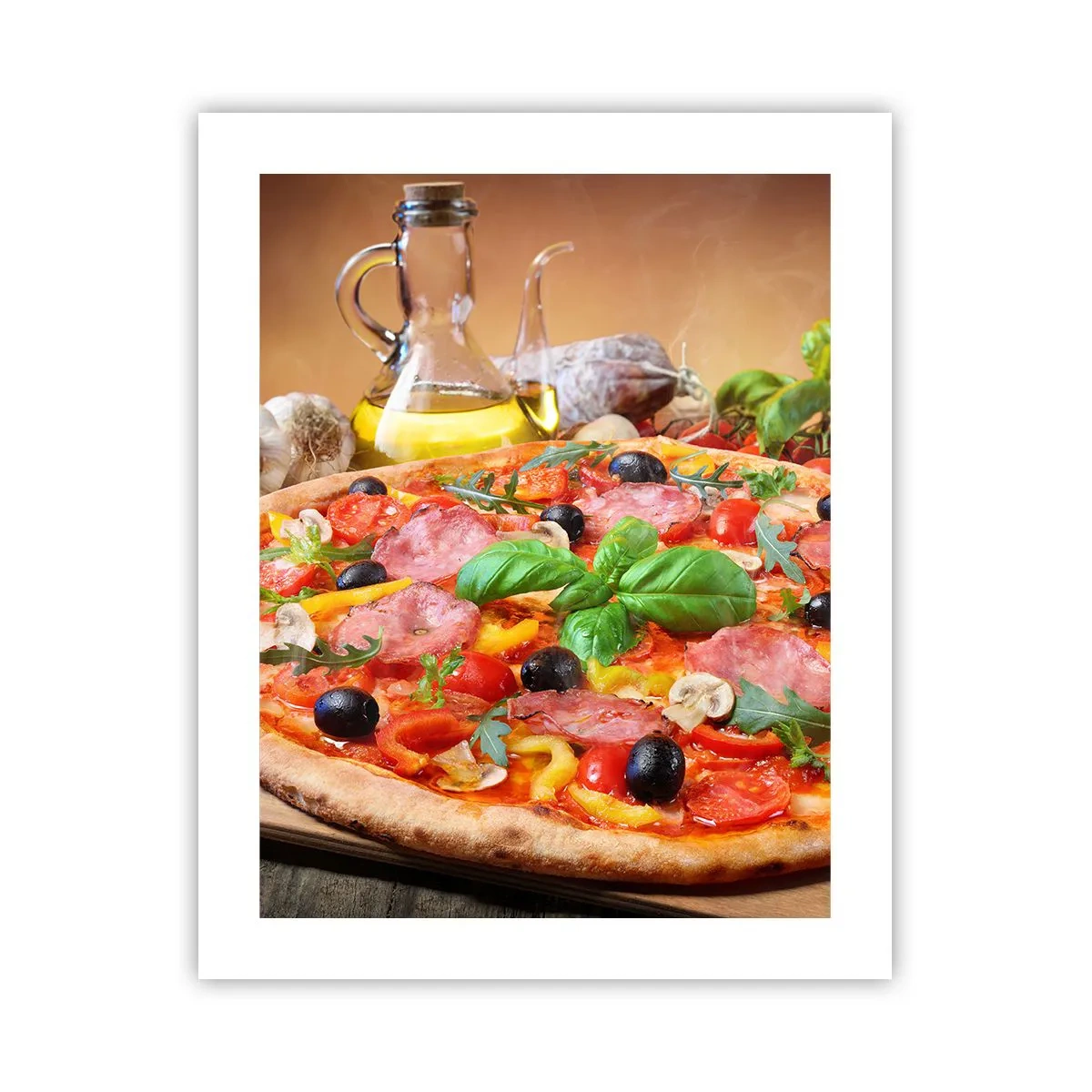 Plakat - Med en ægte italiensk smag - 40x50 cm
