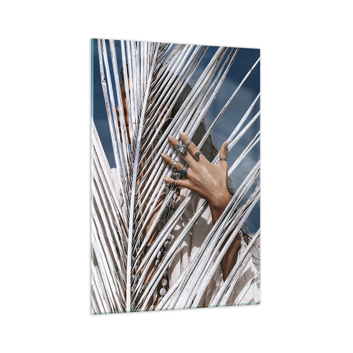 Billede på glas - Shamanens kæreste? - 70x100 cm