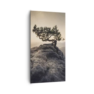 Lærredstryk - Billede på lærred - Livet vinder altid - 65x120 cm