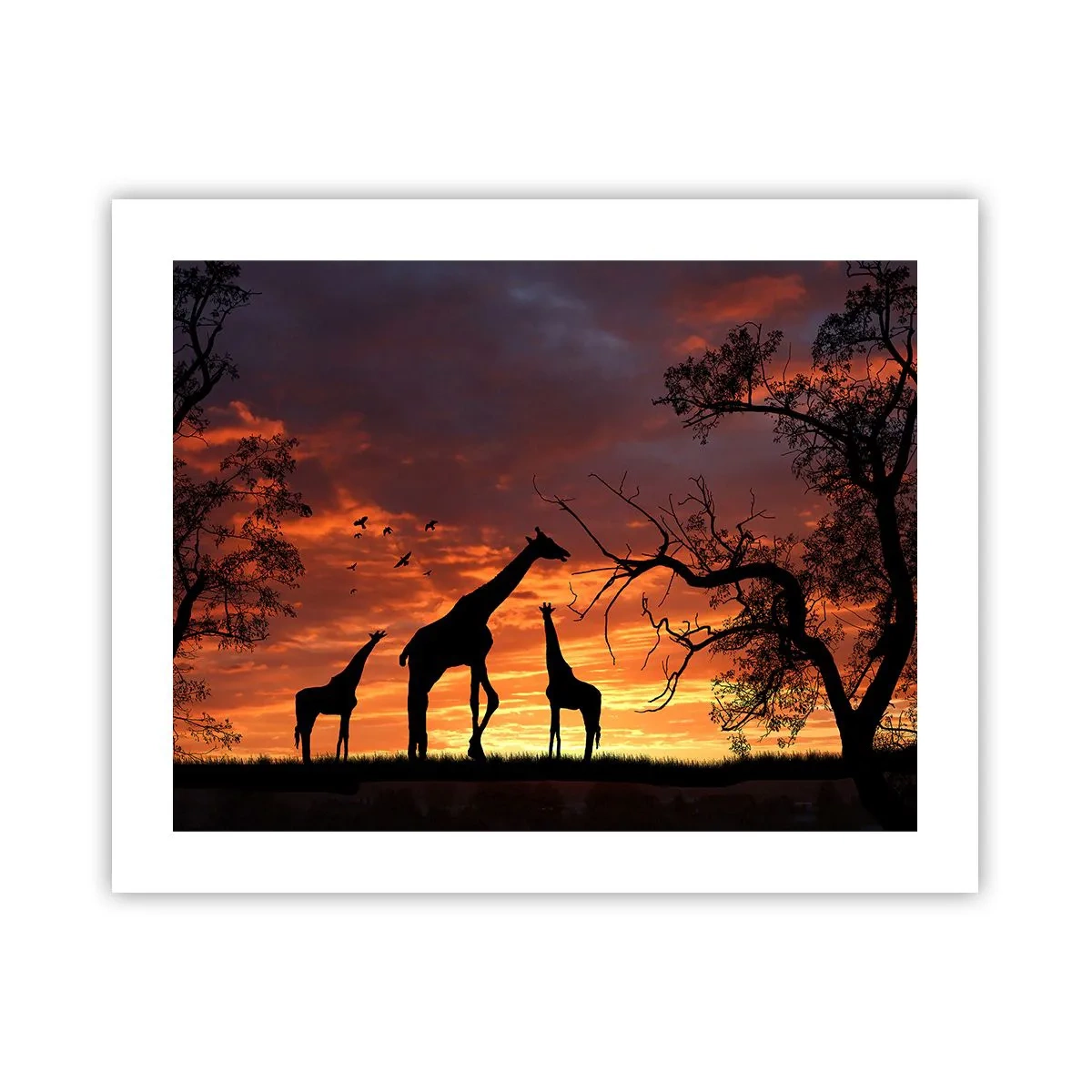 Plakat - En lille middag med dem, du holder af - 50x40 cm