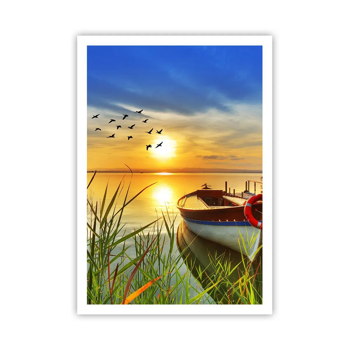 Plakat - Skarverne er allerede på vej væk - 70x100 cm