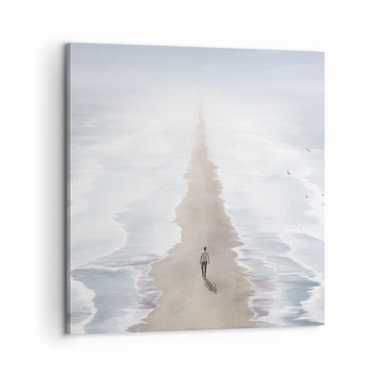 Lærredstryk - Billede på lærred - Lys fremtid - 60x60 cm