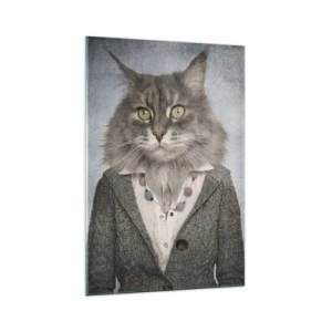 Billede på glas - Pelse er igen på mode - 70x100 cm