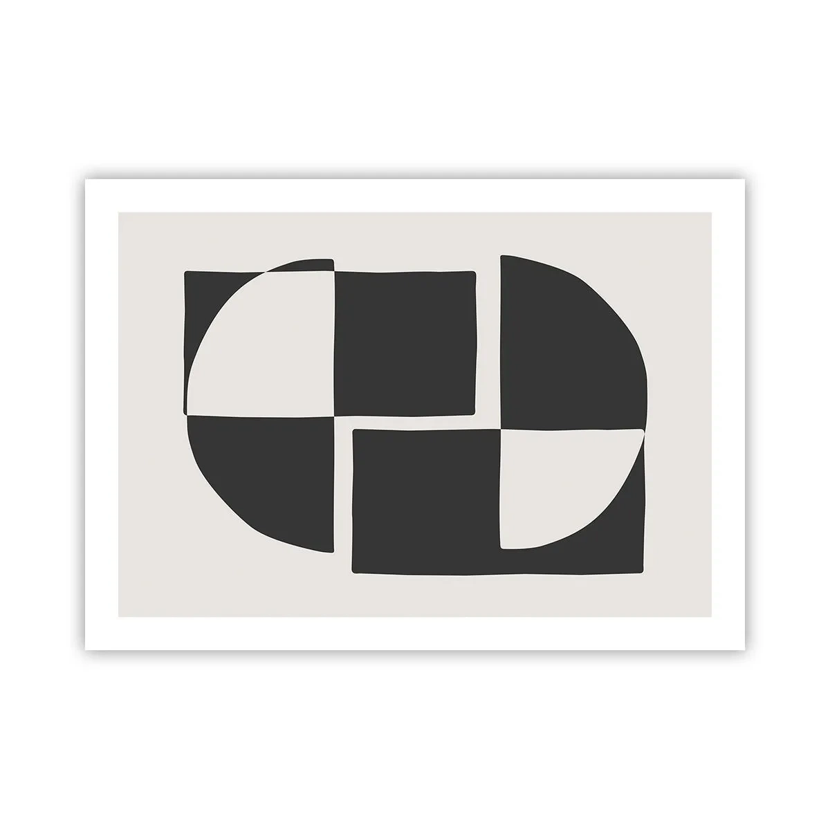 Plakat - Antitese - syntese - 70x50 cm