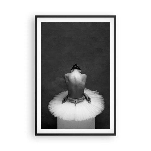 Plakat i sort ramme - Blomstrer nu - 61x91 cm