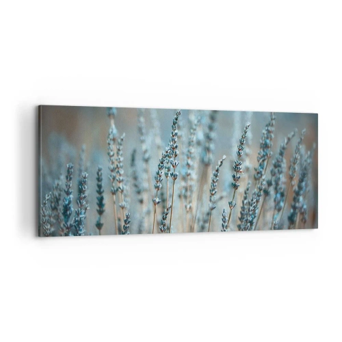 Lærredstryk - Billede på lærred - Duftende plet - 100x40 cm
