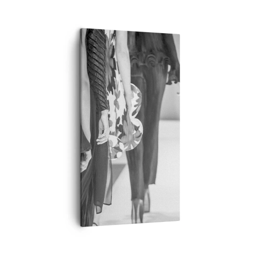 Lærredstryk - Billede på lærred - En stilfuld parade - 45x80 cm