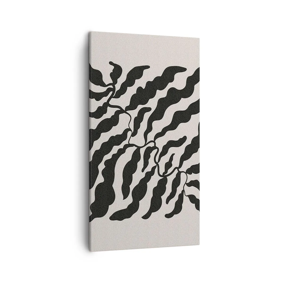 Lærredstryk - Billede på lærred - En firkants natur - 45x80 cm